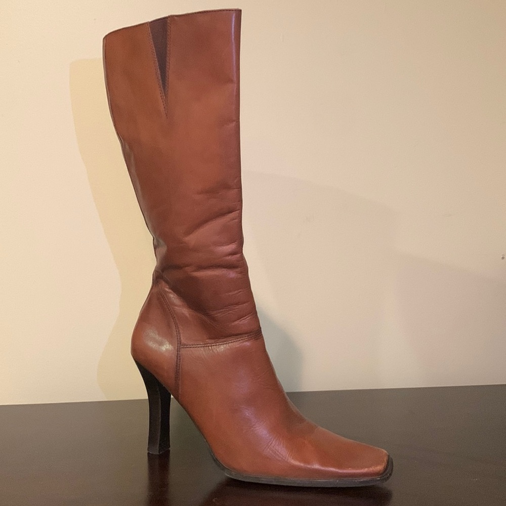 Carmel 3 1/2inch Carmel Nordstrom BP. Mid calf boots